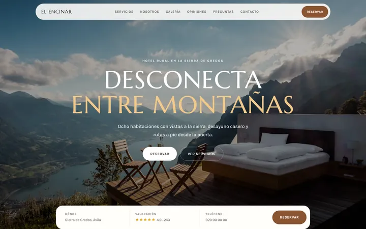 El Encinar · Rural hotel